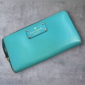 Kate Spade Aqua Blue Wallet